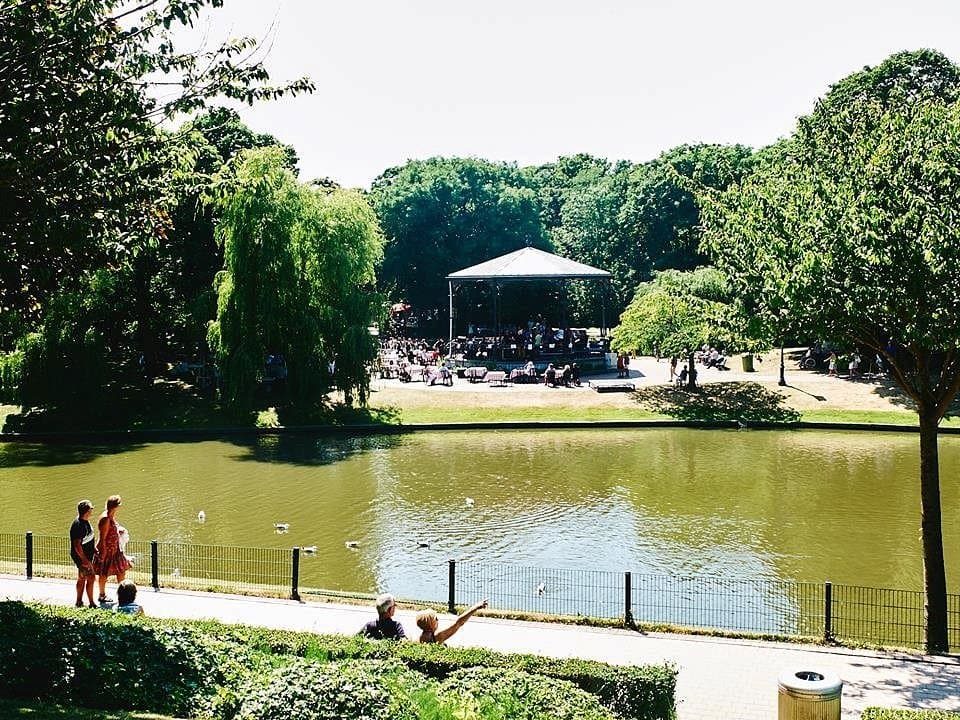 Leopoldpark in Oostende